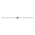Aqua Tennis Bracelet