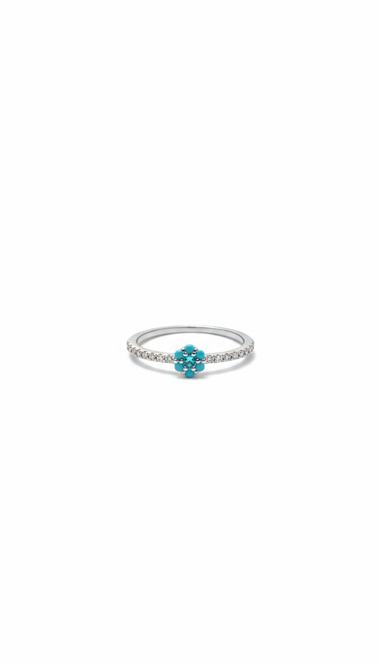 It Girl Aqua Ring
