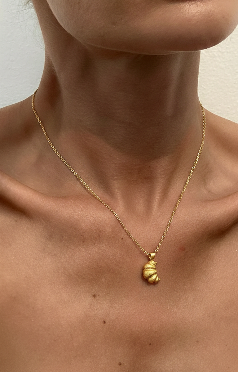 Croissant Necklace