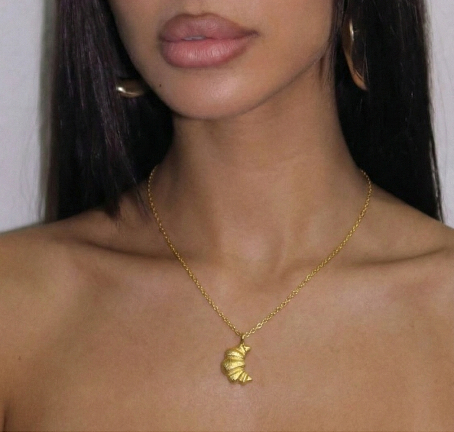 Croissant Necklace