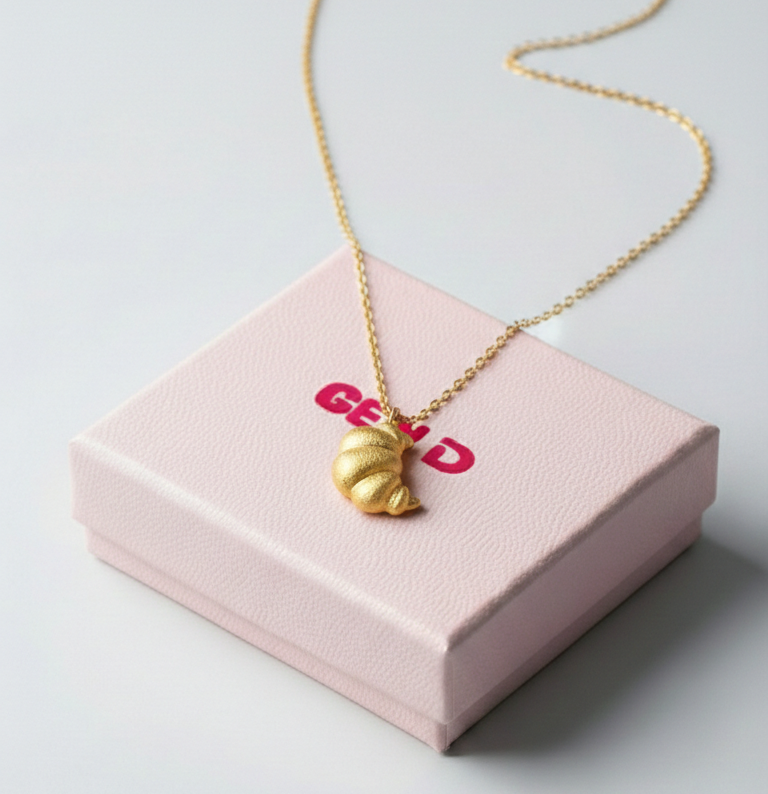 Croissant Necklace