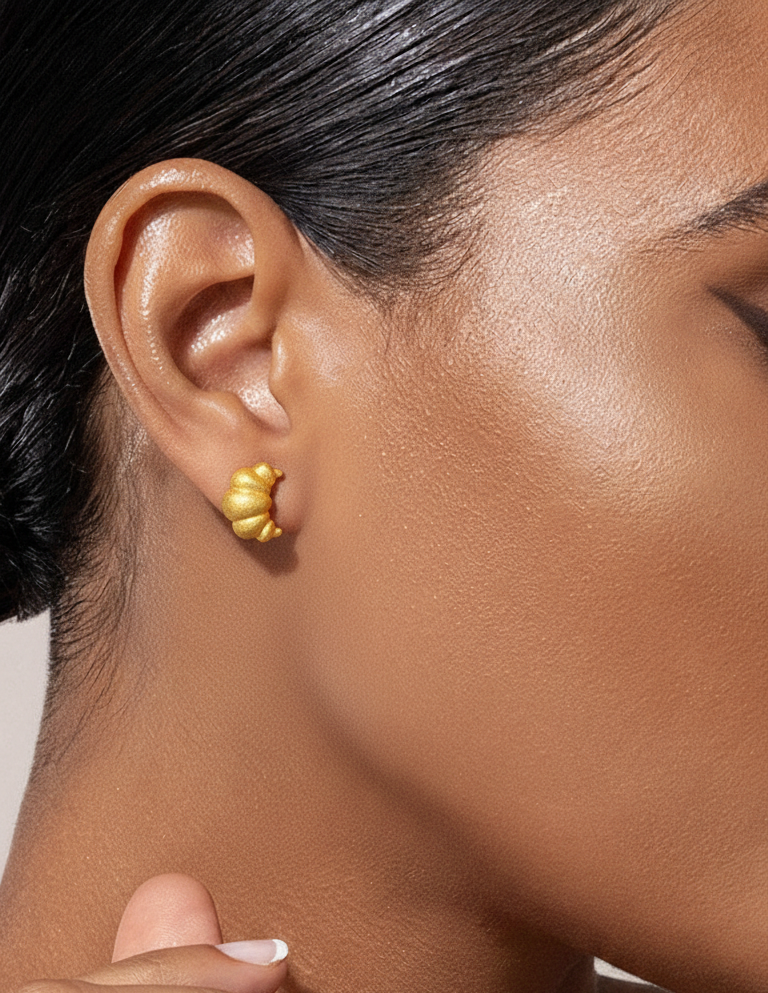 Croissant Earrings